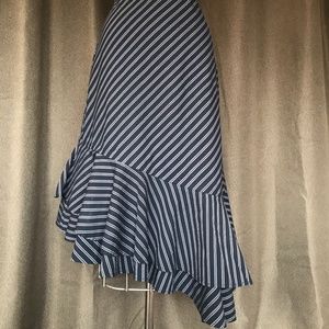 Joie asymmetrical skirt, 100% cotton, size 4.